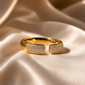 Bague Pavée Or